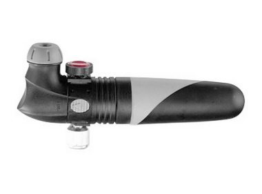 Pumpa giyo dual ručna i za co2 kertridž za pv,dv,av crno siva