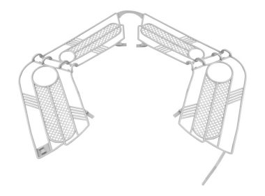 Štitnik zadnjeg točka mrežasti