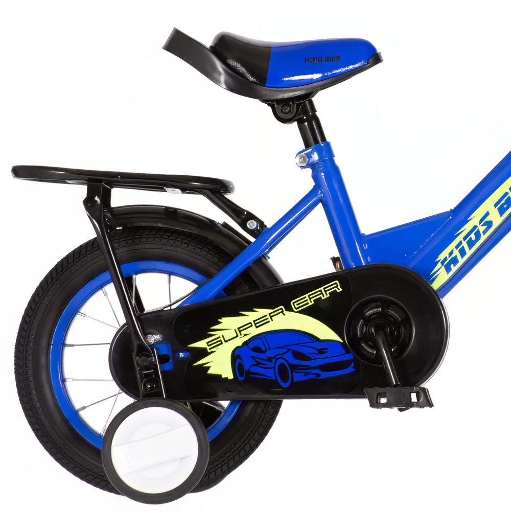 Kids bike Super Car plava 12 2024