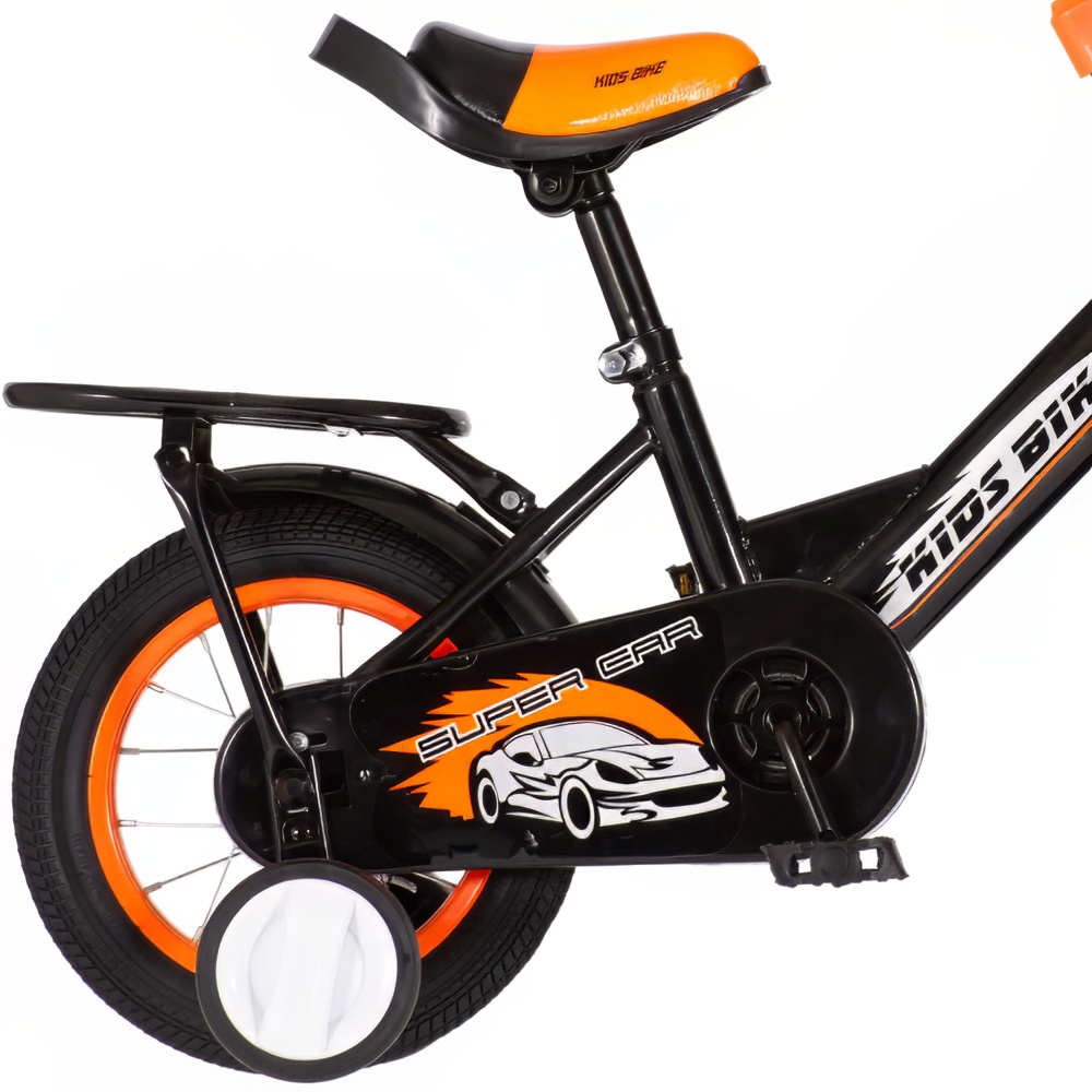 Kids bike Super Car crna 12 2024