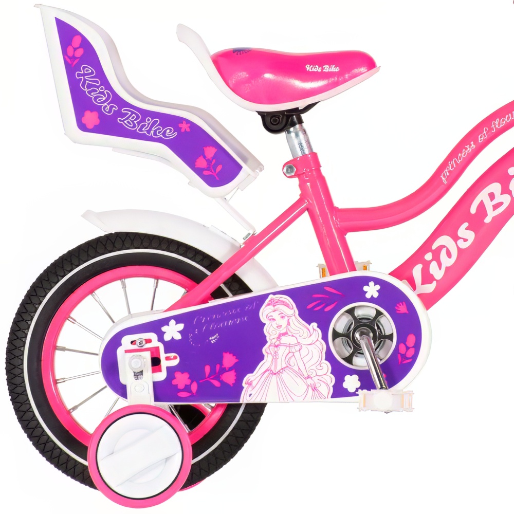Kids bike Princess Flower roza 12 2024