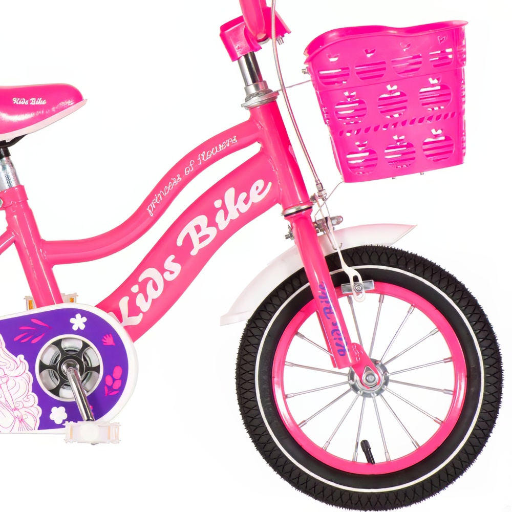 Kids bike Princess Flower roza 12 2024