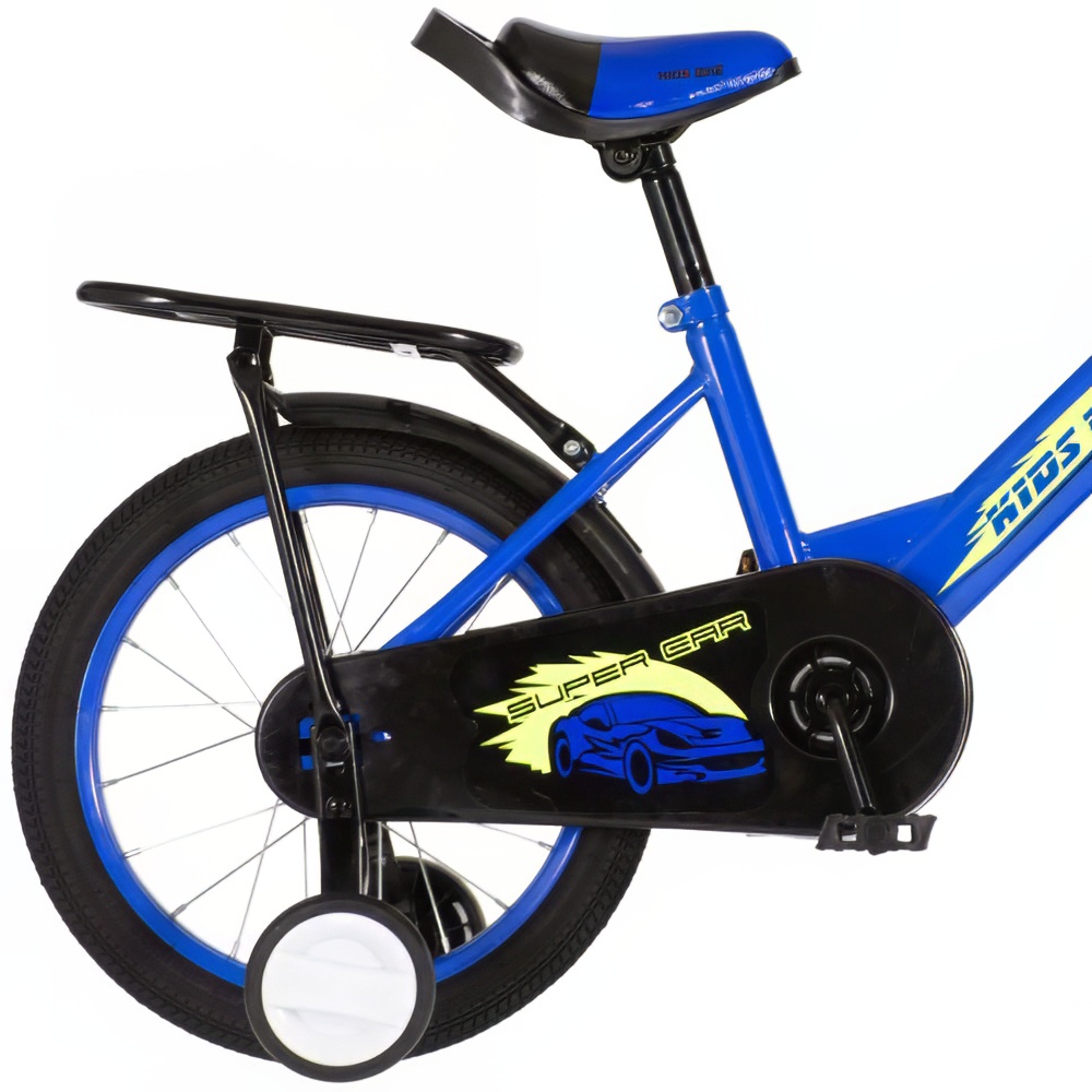 Kids bike Super Car plava 16 2024