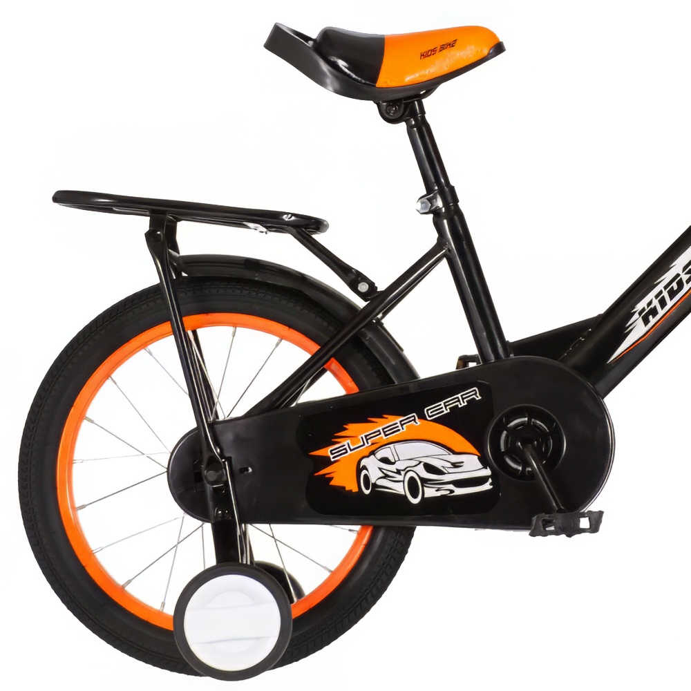 Kids bike Super Car crna 16 2024