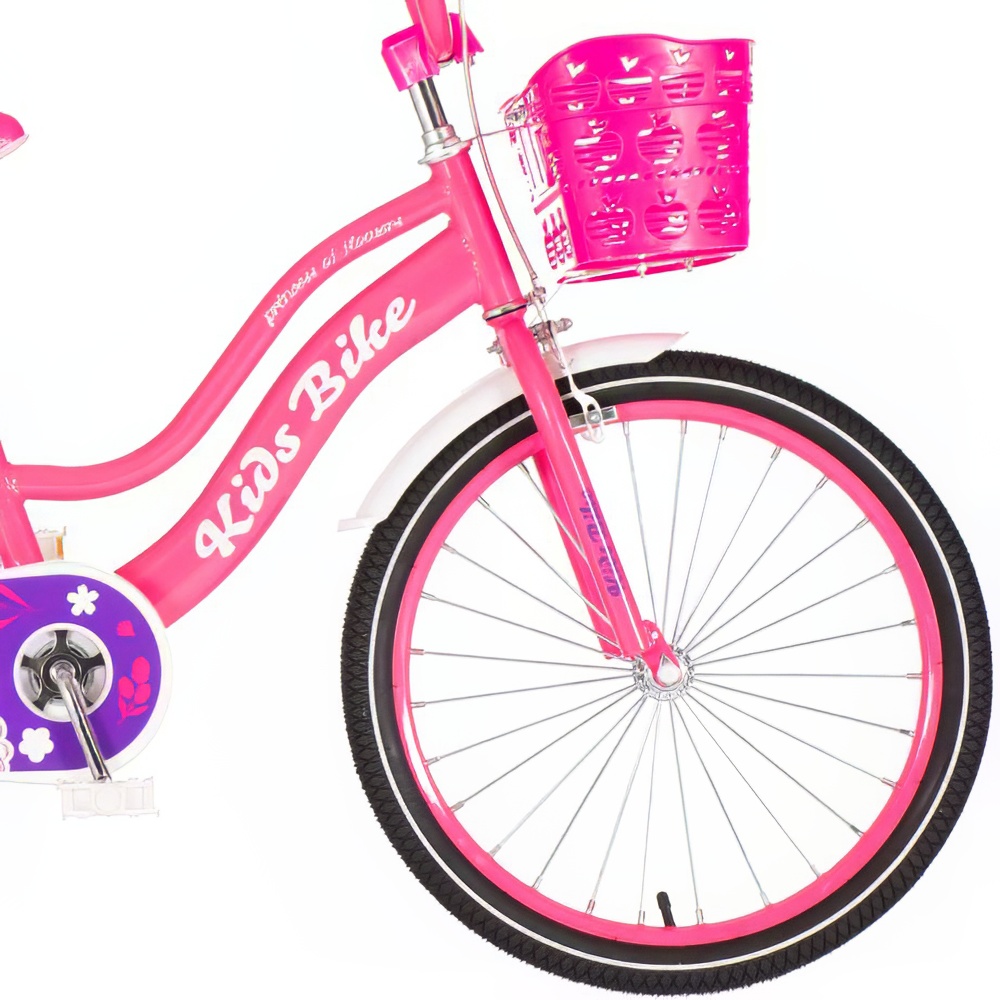 Kids bike Princess Flower roza 20 2024