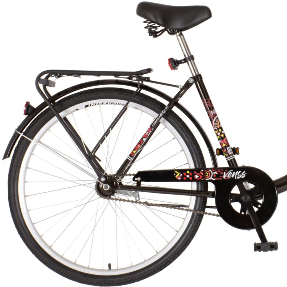 Bicikl Venssini Venecija 26" crno crveni