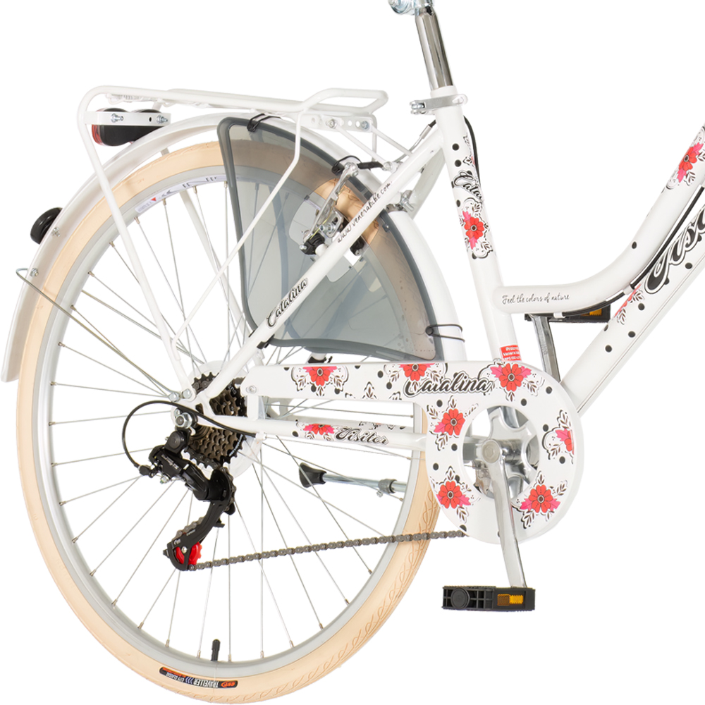 Bicikl Visitor Catalina 26x1.3/8" belo roze