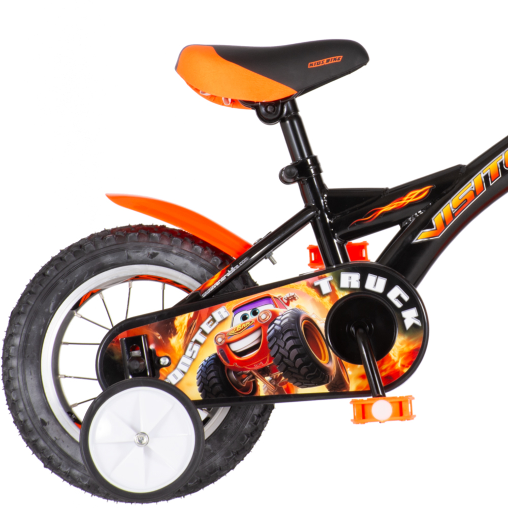 Bicikl Visitor Truck monster  12" crni