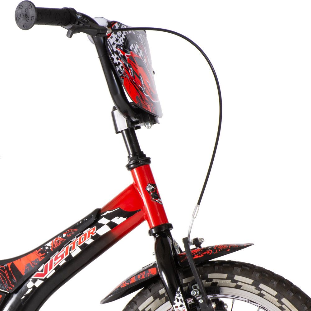Crveno crna nitro muška dečija bicikla -nit160