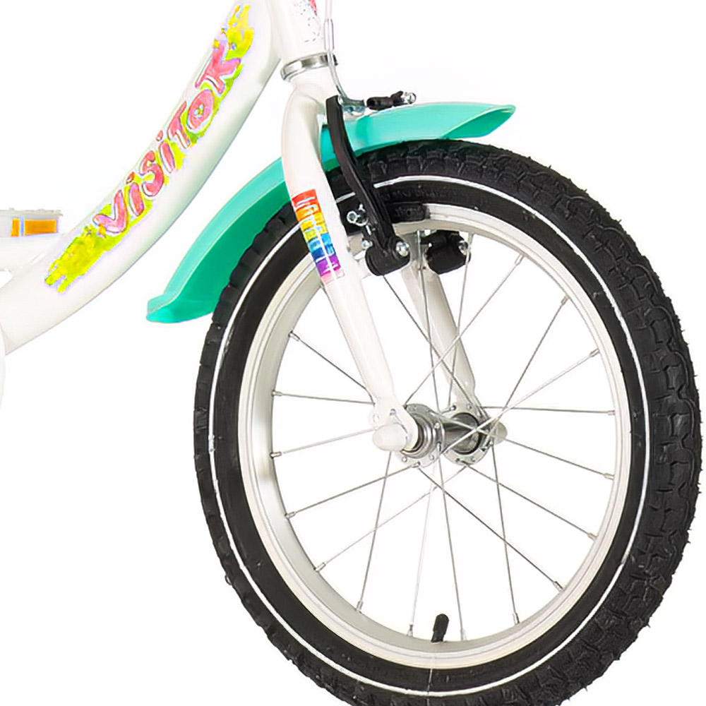 Bicikl Visitor Lola  16" belo tirkiz