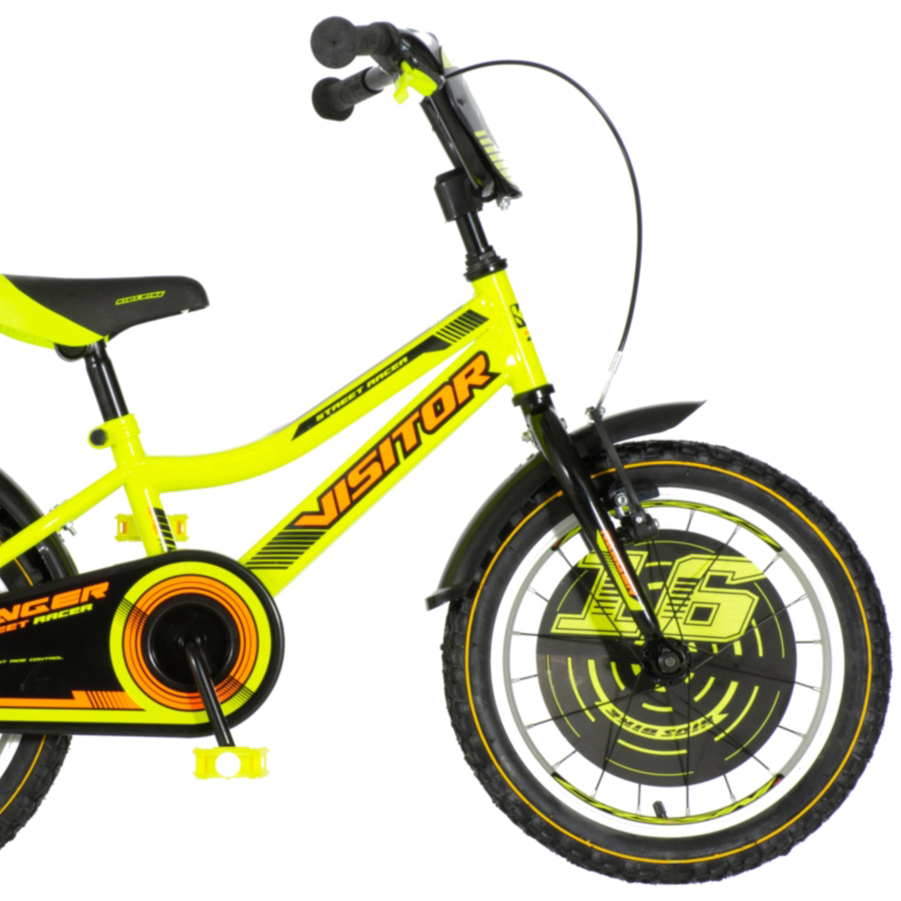 Bicikl Visitor Ranger  16" neon žuti