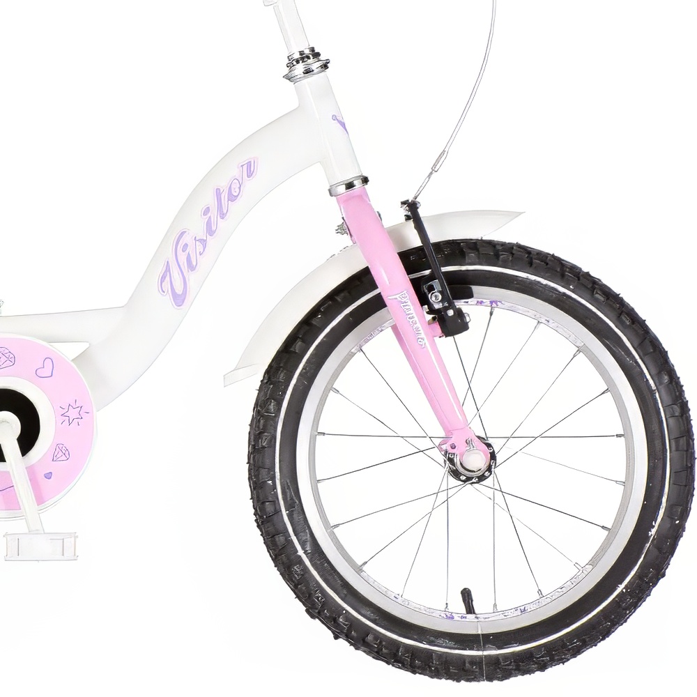 Bicikl Visitor Lovely little princess 16" beli