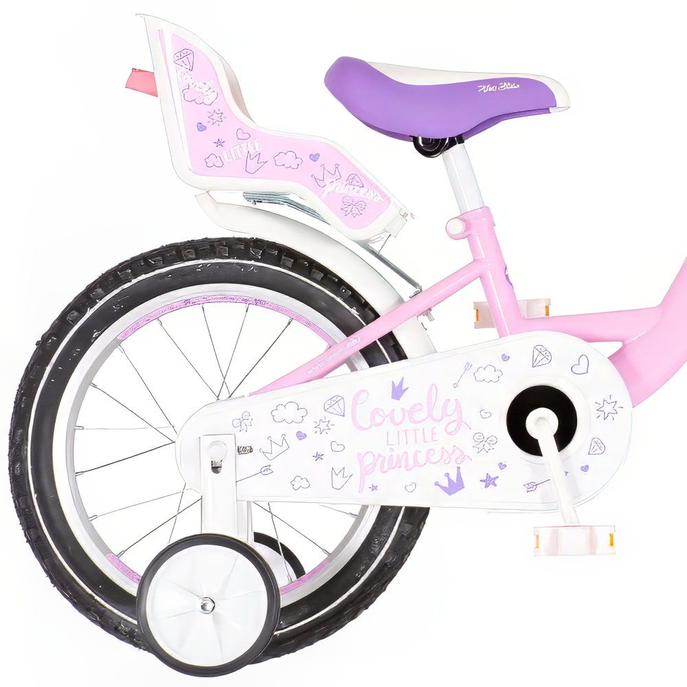 Bicikl Visitor Lovely little princess 16" roze