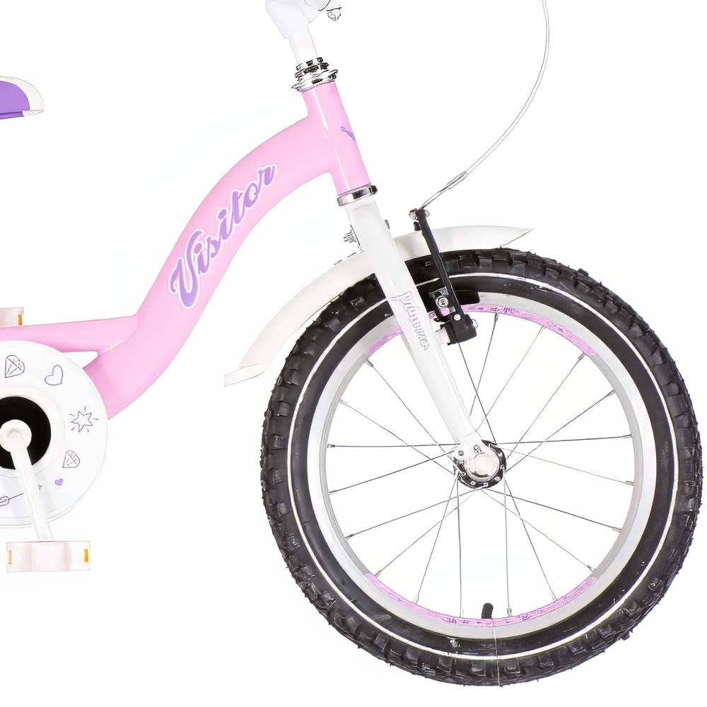 Bicikl Visitor Lovely little princess 16" roze