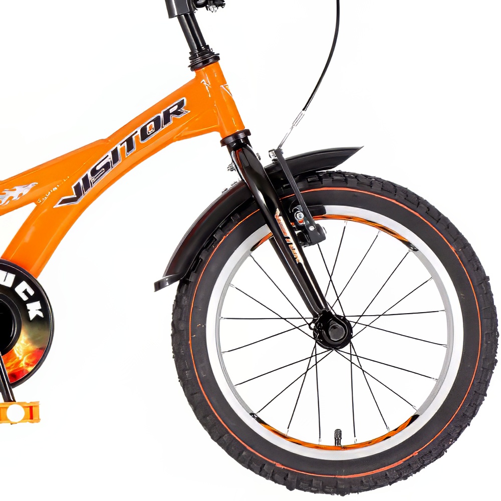 Bicikl Visitor Truck monster  16" narandžasti