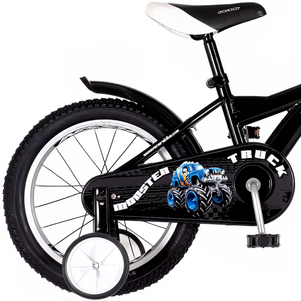 Bicikl Visitor Truck monster  16" crni
