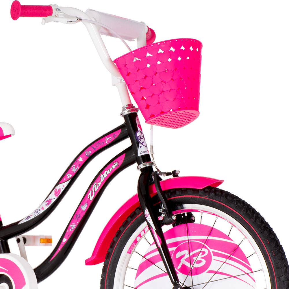 Kids bicikla visitor roza crna-hea200