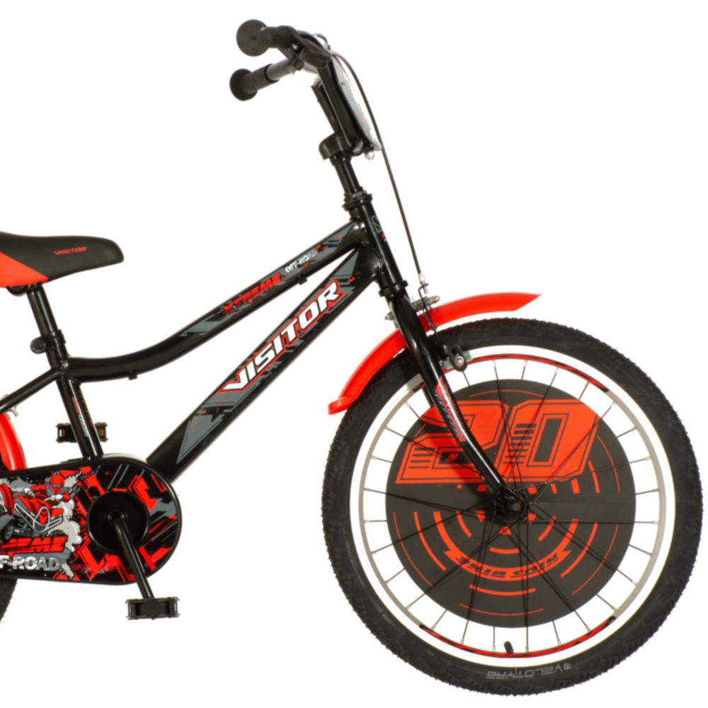 Bicikl Visitor Xtreme 20" crno sivi