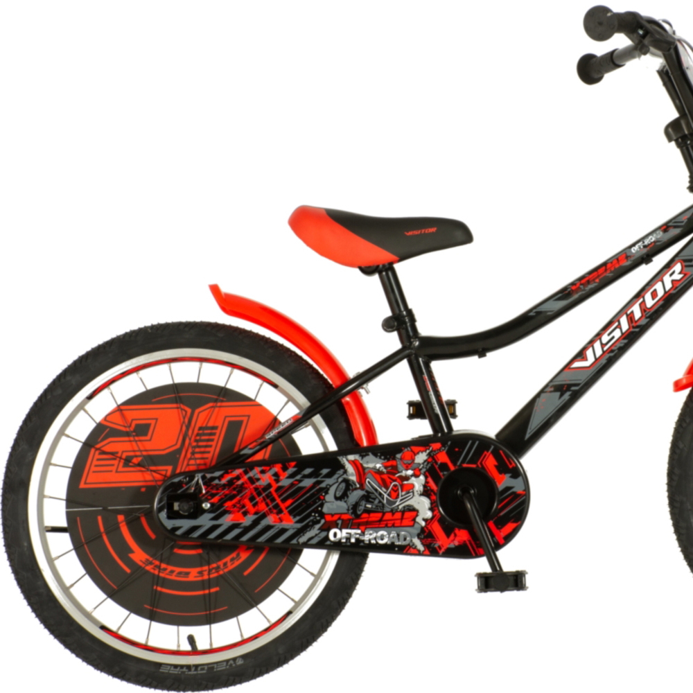 Bicikl Visitor Xtreme 20" crno sivi