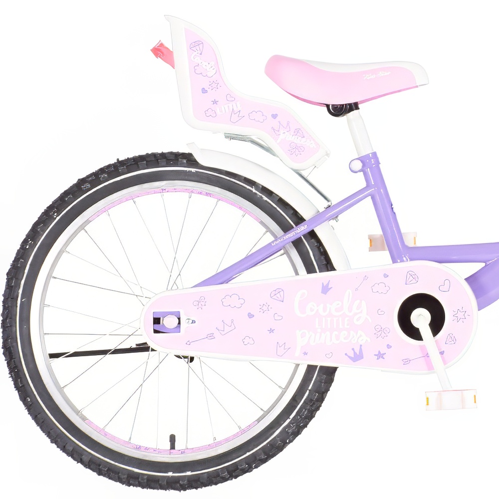 Bicikl Visitor Lovely little princess 20" ljubičasti