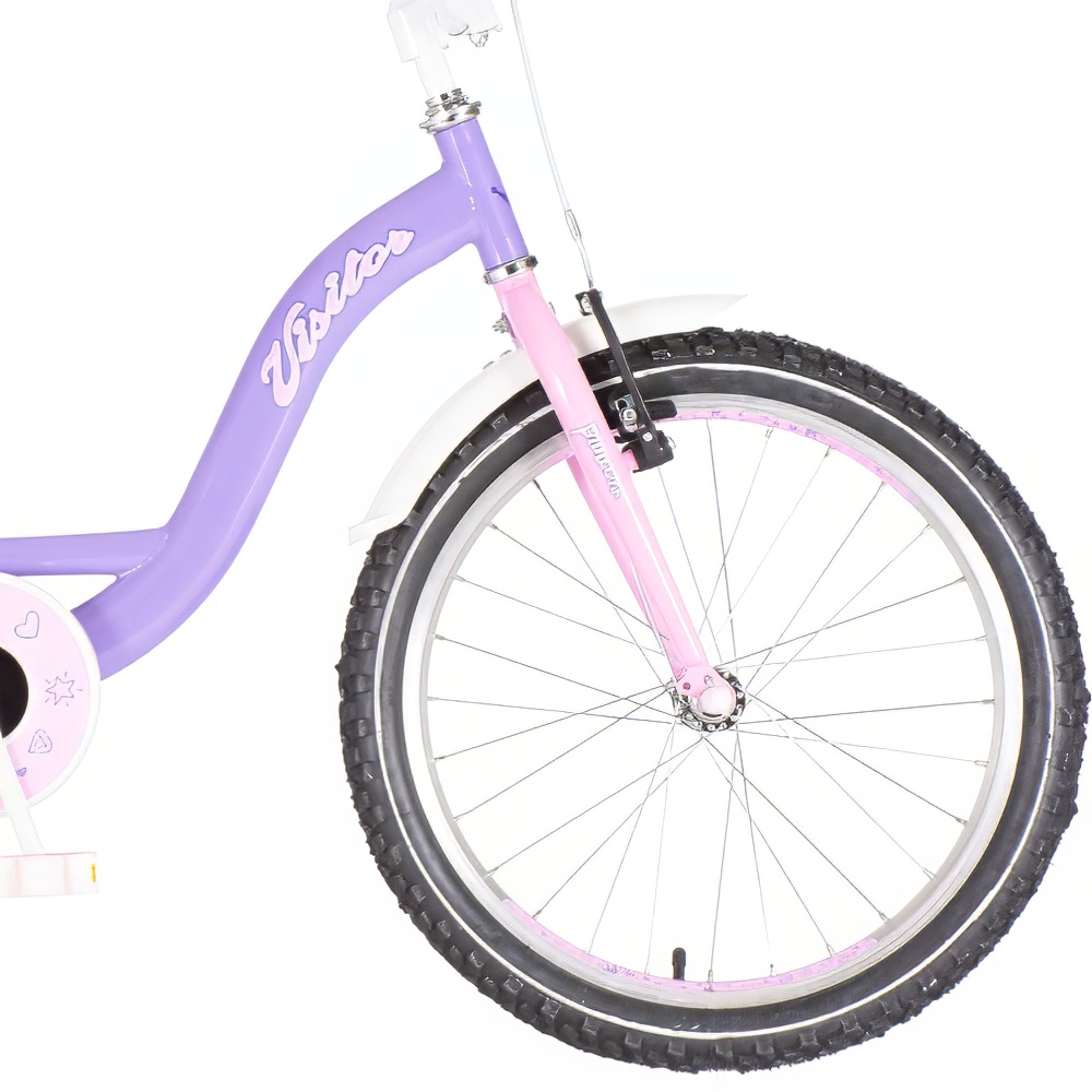 Bicikl Visitor Lovely little princess 20" ljubičasti