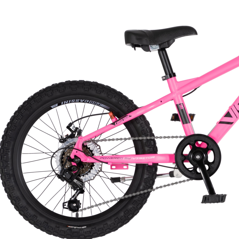 Bicikl Visitor Cascade 20" roze crna