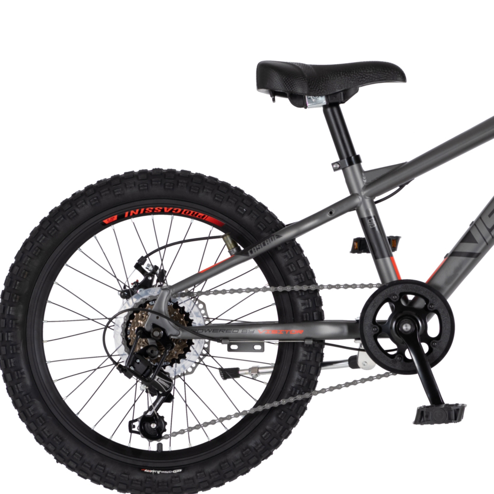 Bicikl Visitor Cascade 20"  sivo crveni