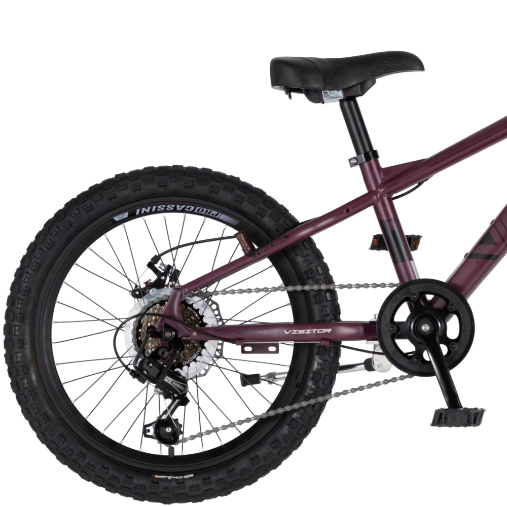 Bicikl Visitor Cascade 20" bordo crni