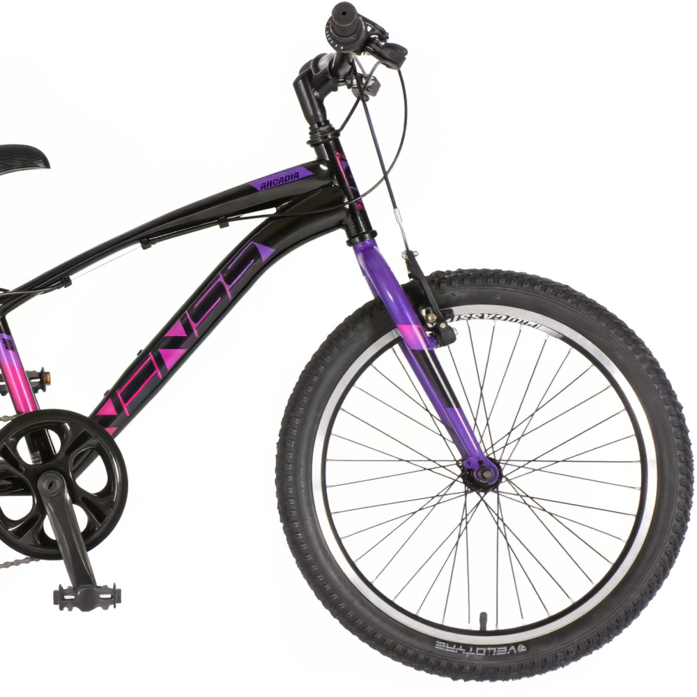 Bicikl Venssini Arcadia 20" crno ljubičasti