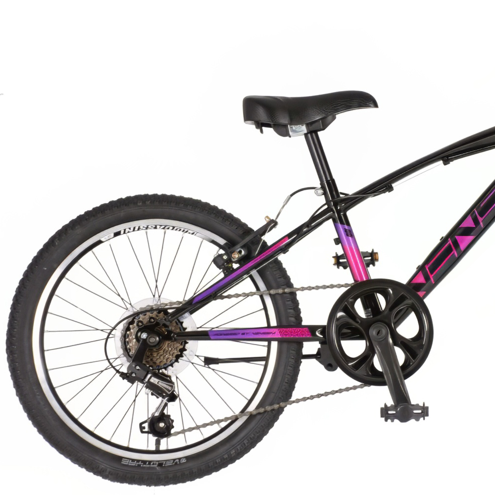 Bicikl Venssini Arcadia 20" crno ljubičasti