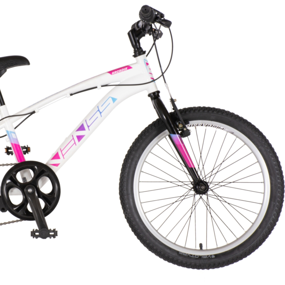 Bicikl Venssini Arcadia 20" belo roze