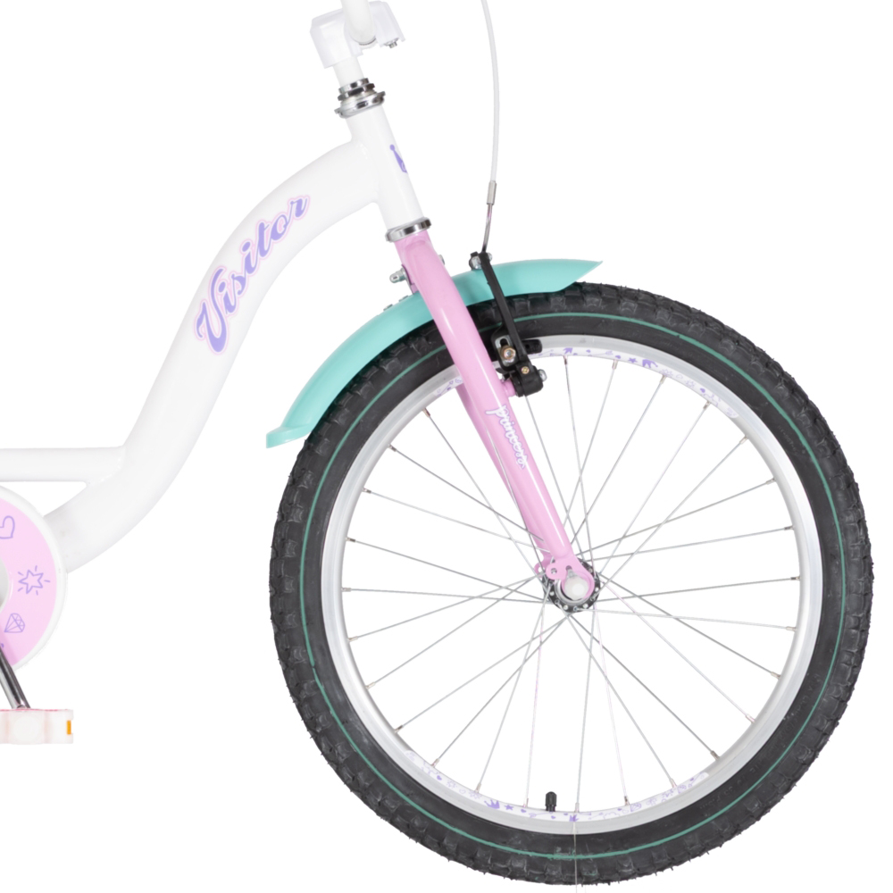 Bicikl Visitor Lovely little princess 20" beli