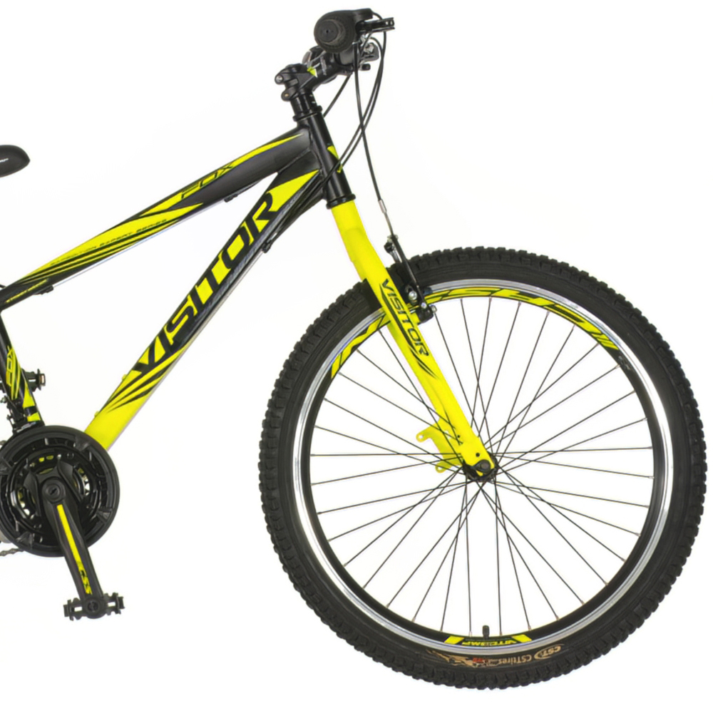 Bicikl Visitor Fox 24" crno sivi