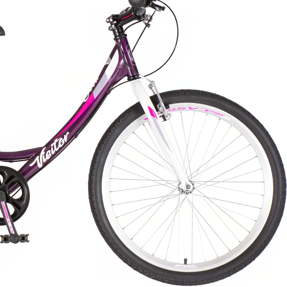 Bicikl Visitor Fox 24" ljubičasti