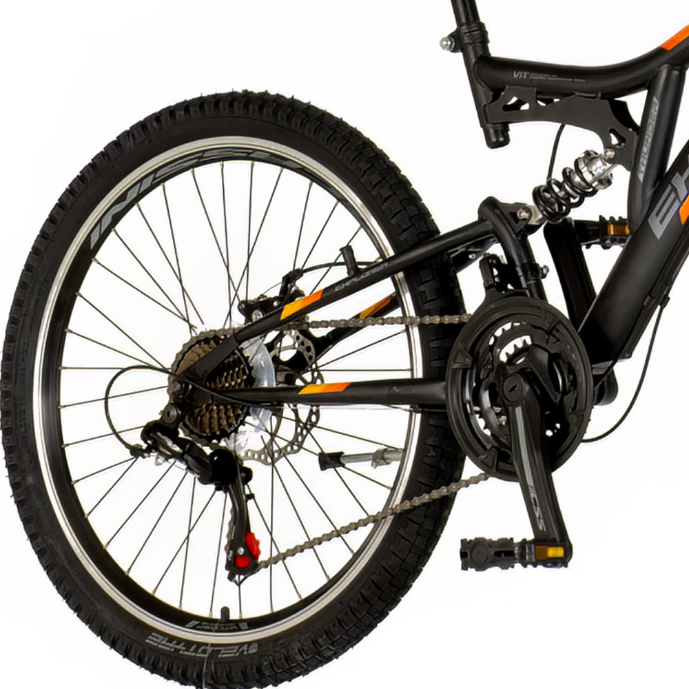 Explorer thunder full suspension bicikla crno siva-tan241amd2