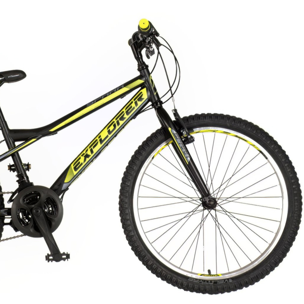 Bicikl Explorer Spark 24" crno zeleni