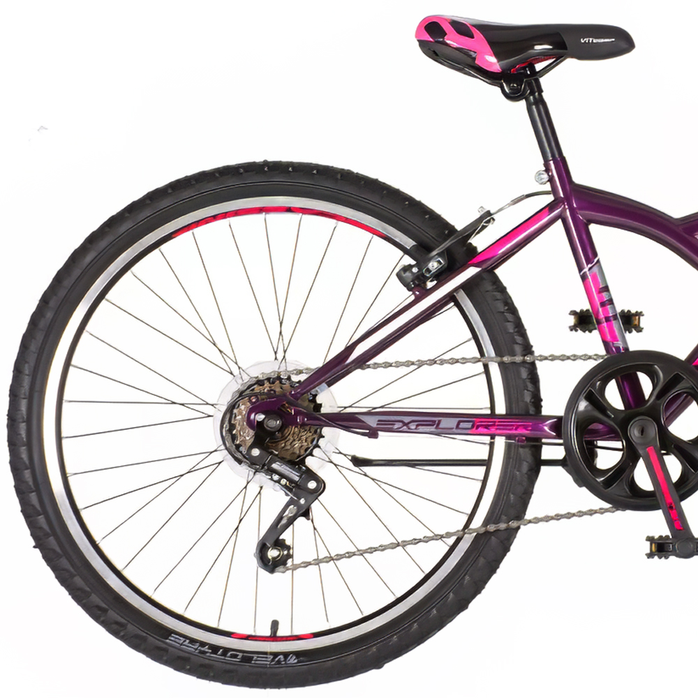 Bicikl Explorer Spy Daisy 24" ljubičasti