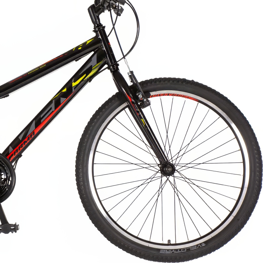 Bicikl Venssini Parma 24" crno crveni