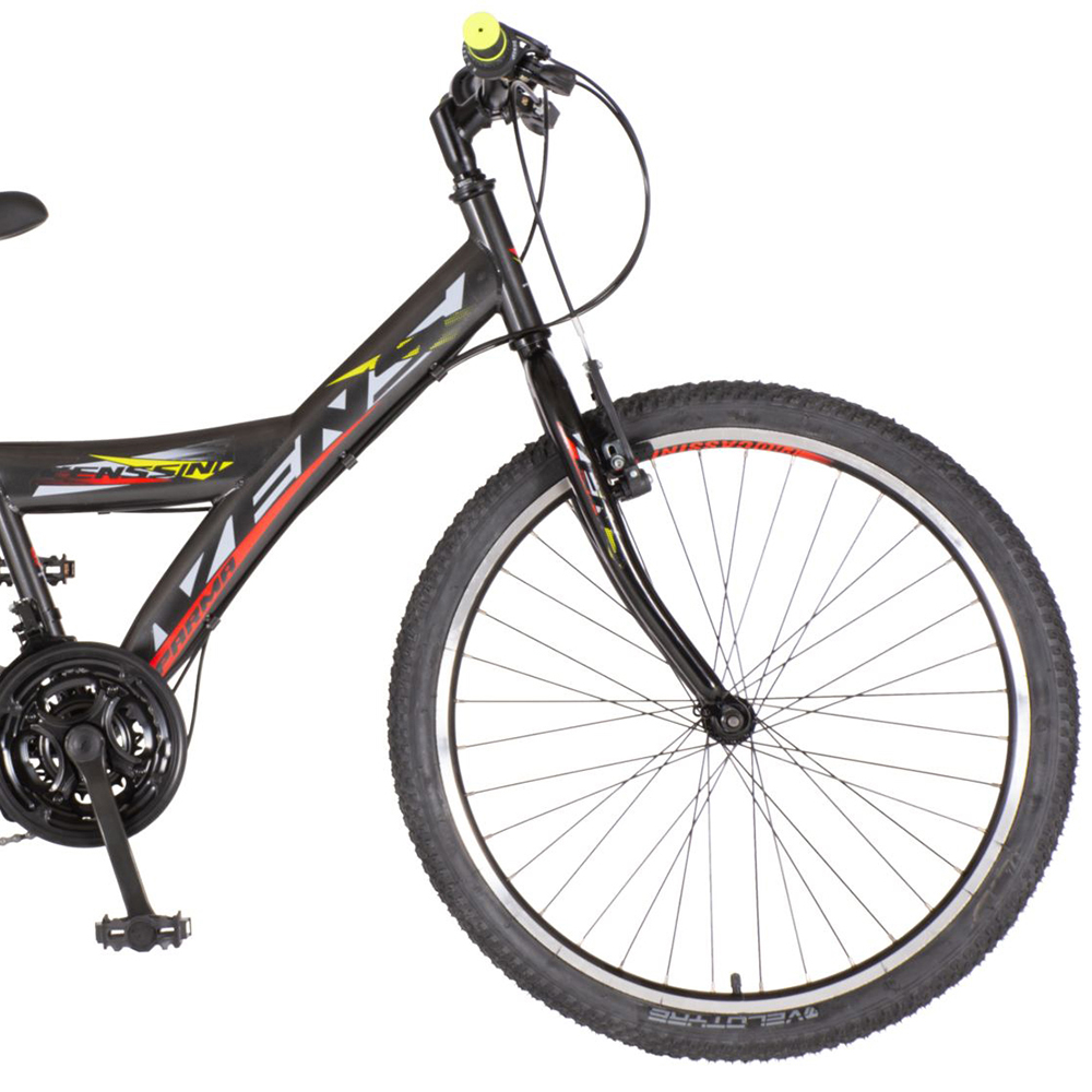 Bicikl Venssini Parma 24" sivo crveni