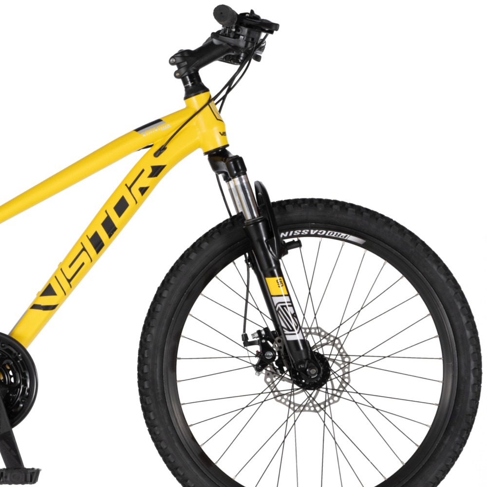 Bicikl Visitor Cascade 24" žuto crni