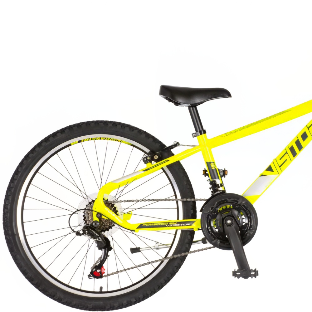 Bicikl Visitor Radiance 24" neon žuto crni