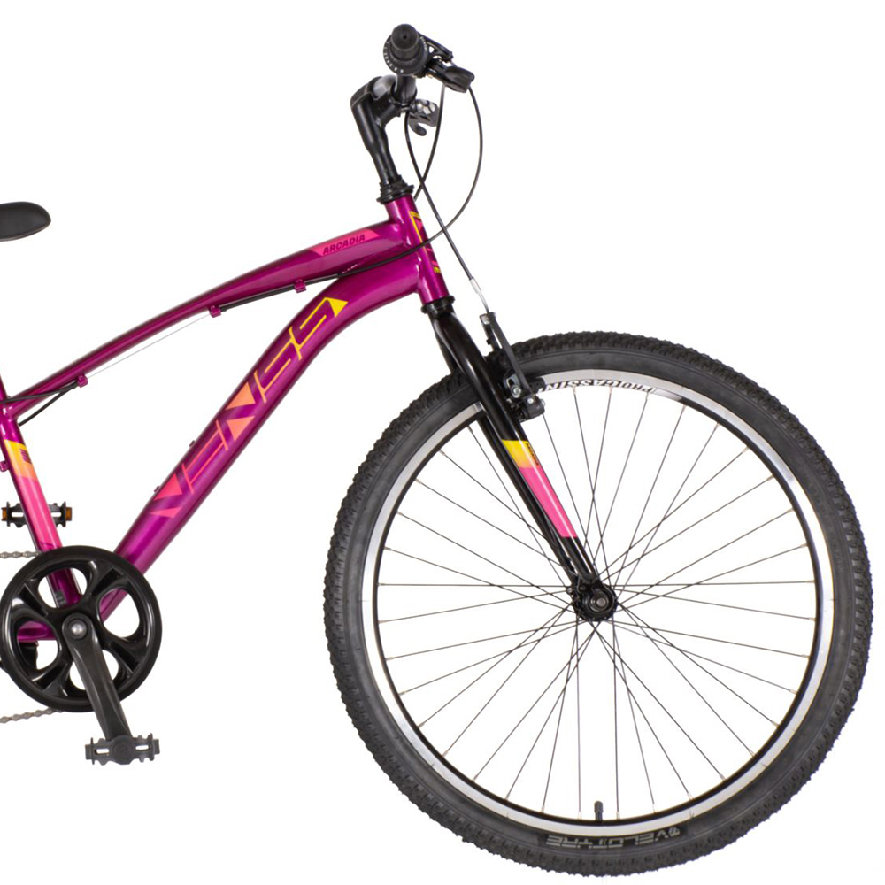 Bicikl Venssini Arcadia 24" bordo roze