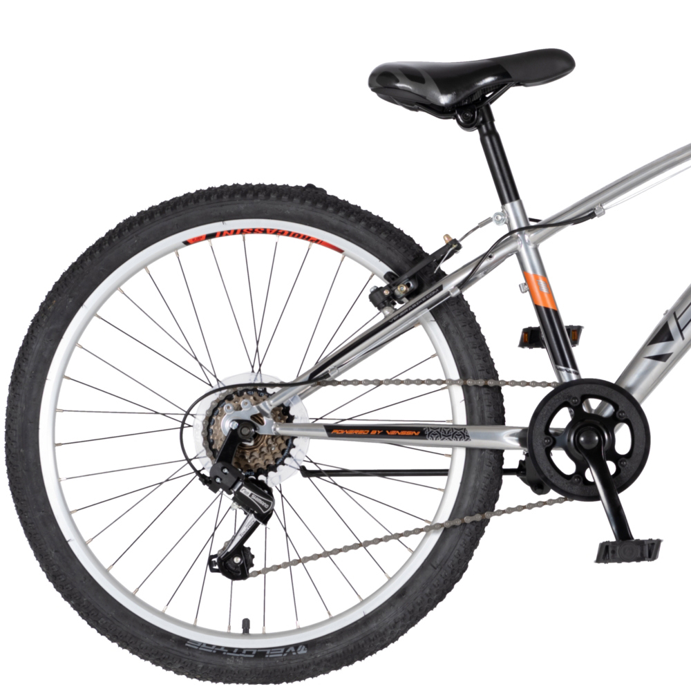 Bicikl Venssini Arcadia 24" srebrno crni