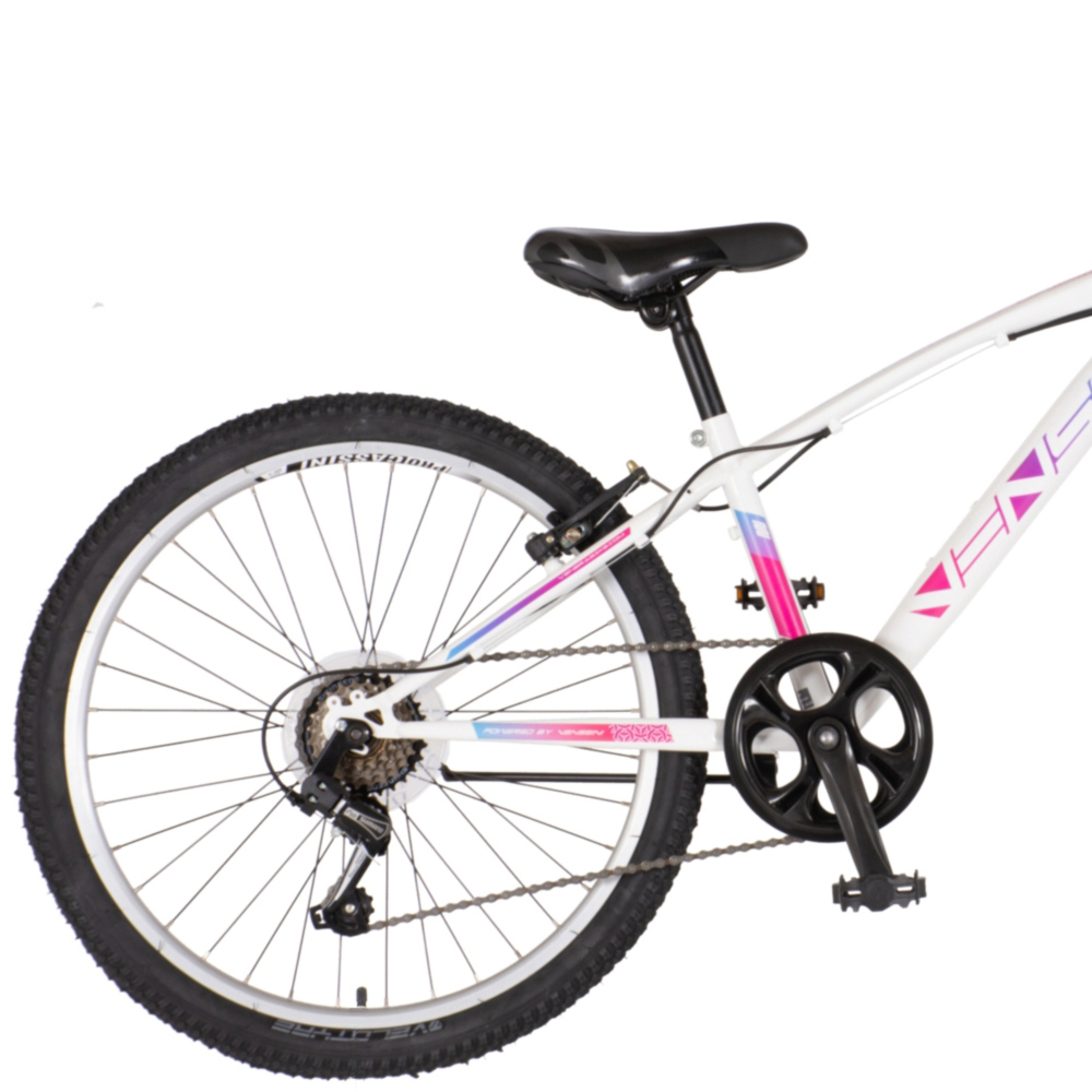 Bicikl Venssini Arcadia 24" belo roze