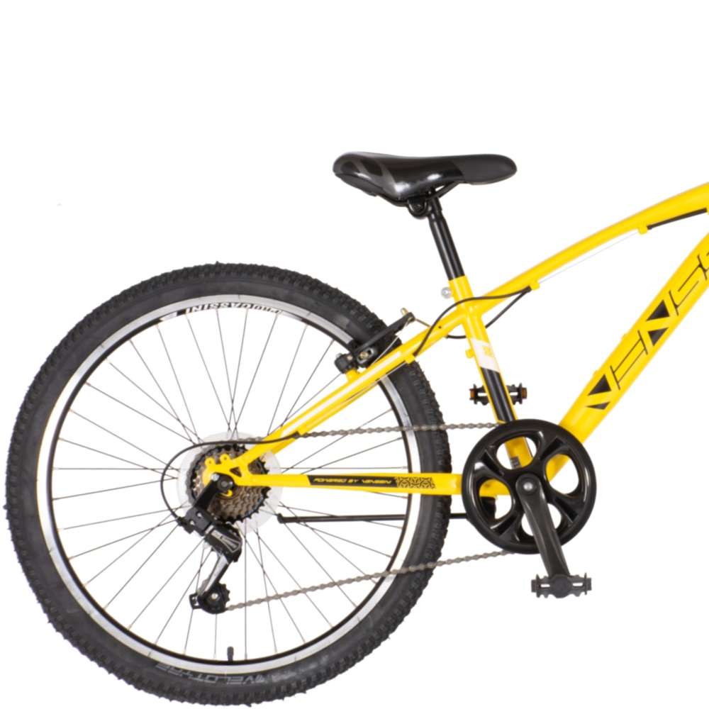 Bicikl Venssini Arcadia 24" žuto crni