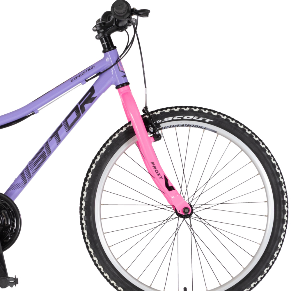 Bicikl Visitor Proxy Start 2.1 24" ljubičasto rozi