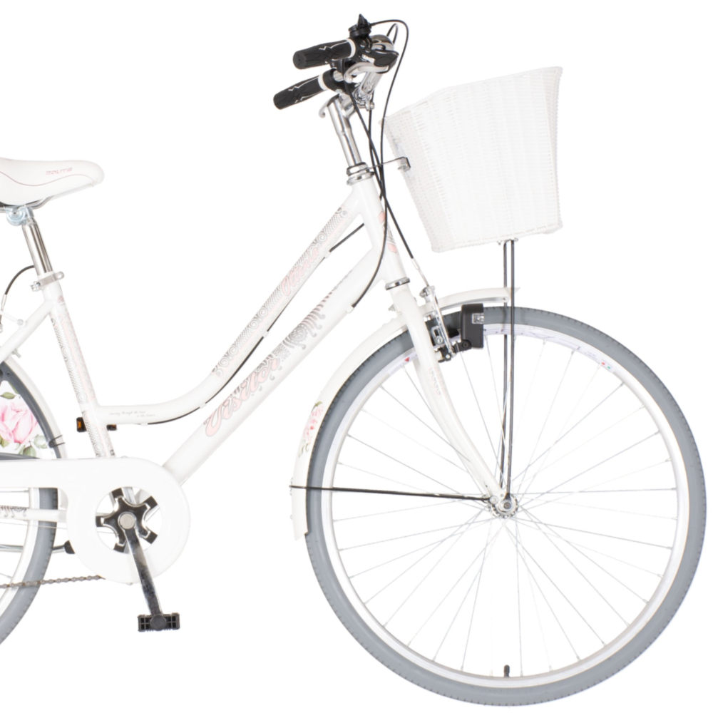 Visitor oltenia bicikla belo siva-fam2612s6