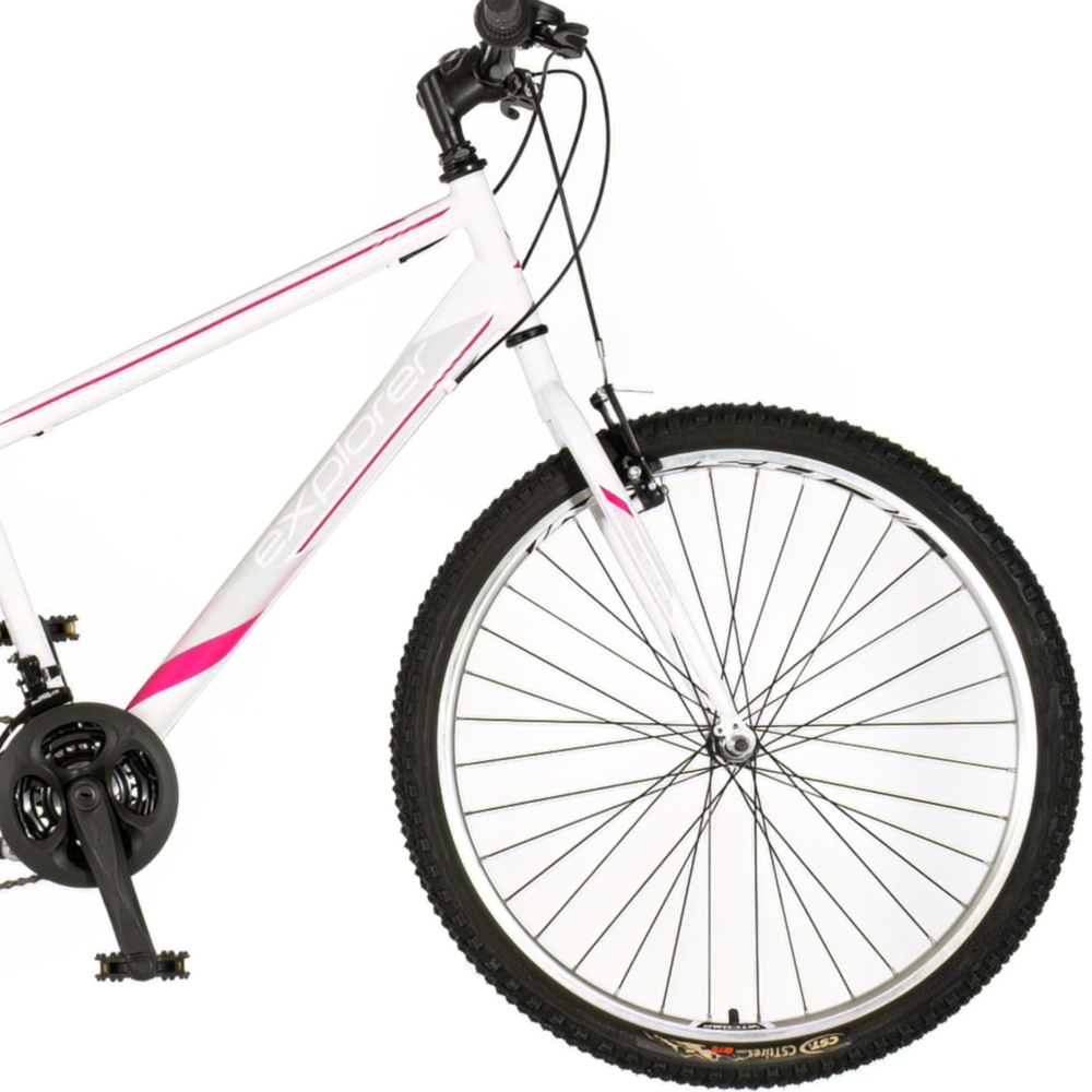 Bicikl Explorer Classic Lady 26" belo roze