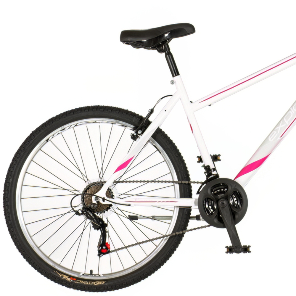 Bicikl Explorer Classic Lady 26" belo roze