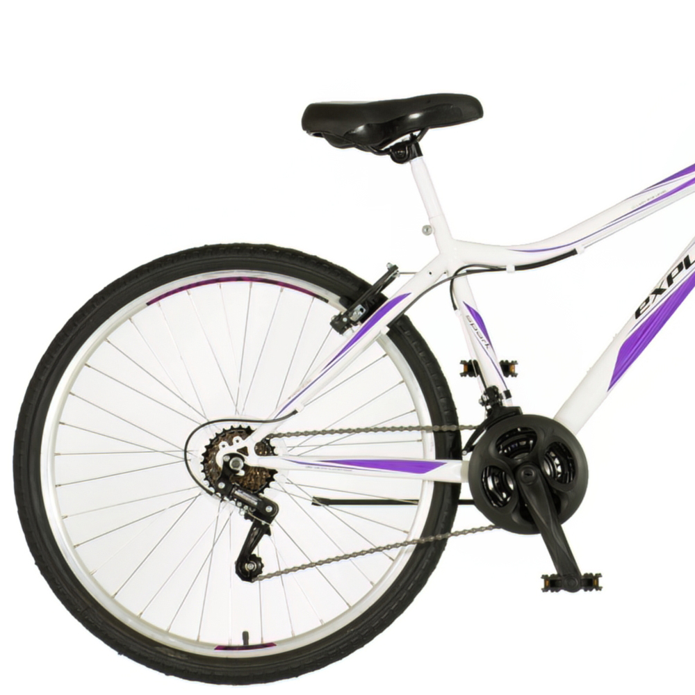 Bicikl Explorer Spark 26" belo ljubičasti
